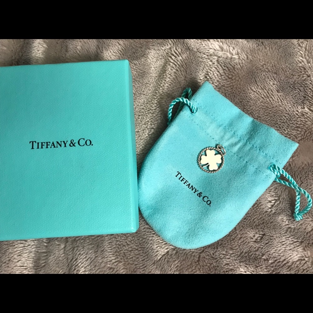 Tiffany and Company & Co. Silver Clover Pendant